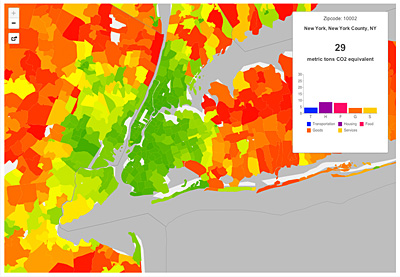 Carbon Footprints across the USA